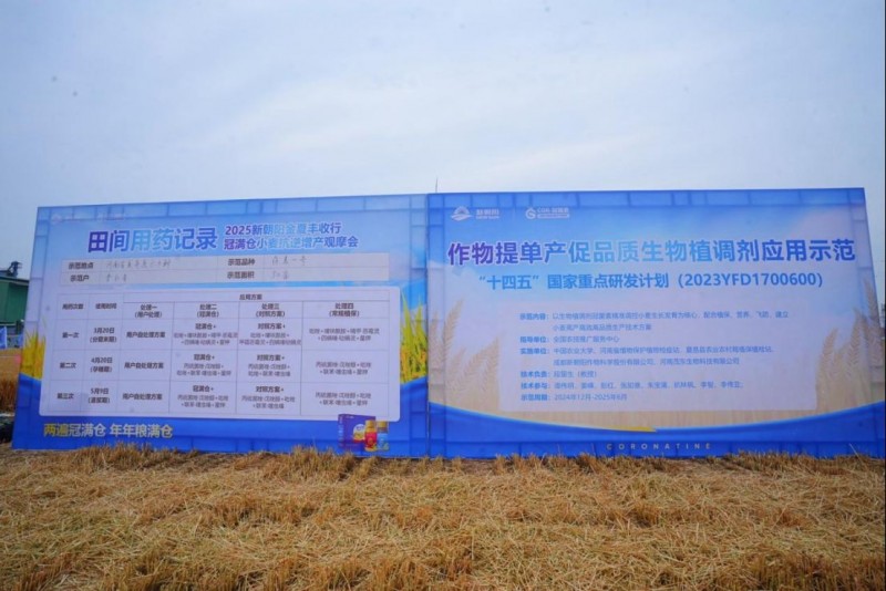 冠菌素在夏邑田間示范實現畝產提升12.65% 國家重點研發項目助推小麥綠色增產v166